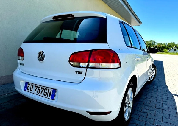 Volkswagen Golf cena 25900 przebieg: 127000, rok produkcji 2012 z Biała małe 667